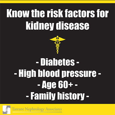 Kidney Disease Risk Factors